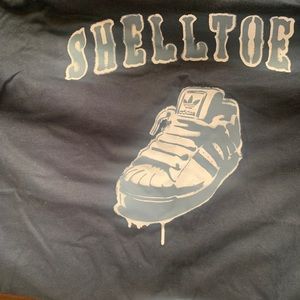 Vintage Adidas Shell toe tshirt